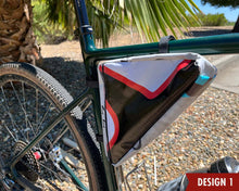 Load image into Gallery viewer, Custom Vinyl Bike Frame Bag