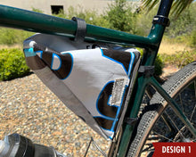 Load image into Gallery viewer, Custom Vinyl Bike Frame Bag