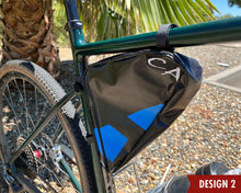 Load image into Gallery viewer, Custom Vinyl Bike Frame Bag
