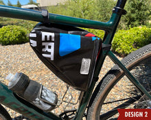 Load image into Gallery viewer, Custom Vinyl Bike Frame Bag