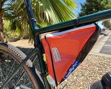 Load image into Gallery viewer, Custom Vinyl Bike Frame Bag
