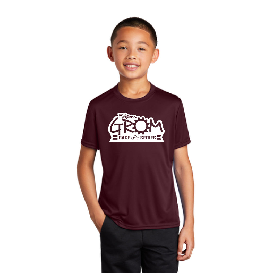 Folsom Grom 2023 Tech Shirt Maroon