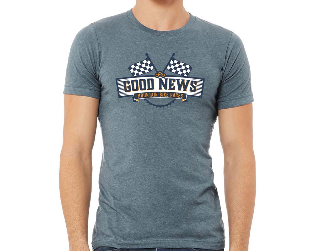 Good News Heather Slate T-Shirt