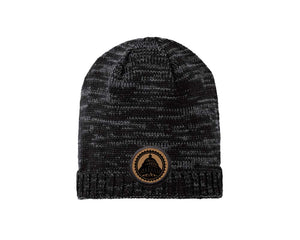 Sacramento Cyclocross Leather Patch Beanie