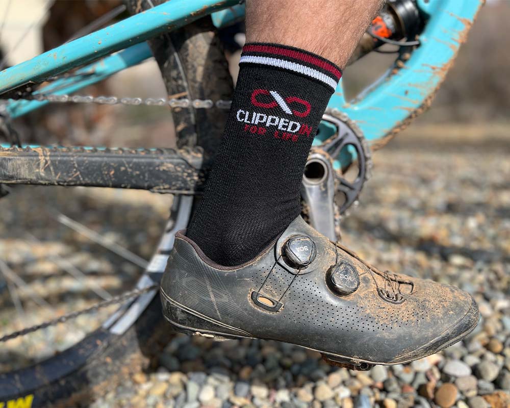 Clipped In for Life Socks