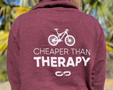 Load image into Gallery viewer, Cheaper Than Therapy Hoodie
