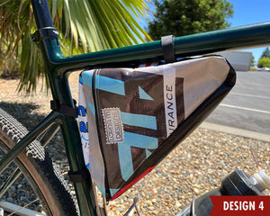 Custom Vinyl Bike Frame Bag