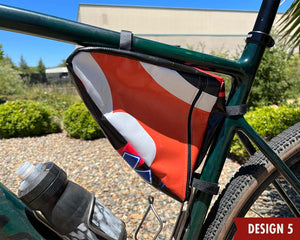 Custom Vinyl Bike Frame Bag