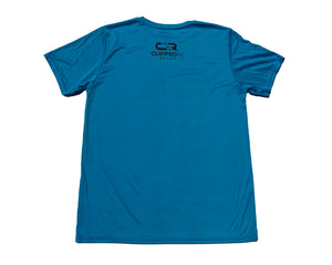 Folsom Grom Tech Shirt Neon Blue